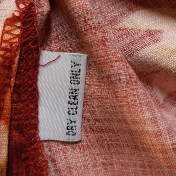 Tommy Bahama L Silk Blend Pants Floral Tropical Wide Leg Elastic Drawstring - Picture 5 of 14